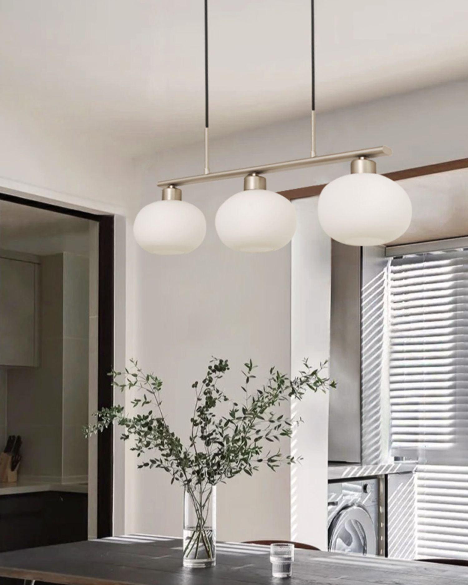 Trio Globe Linear Pendant