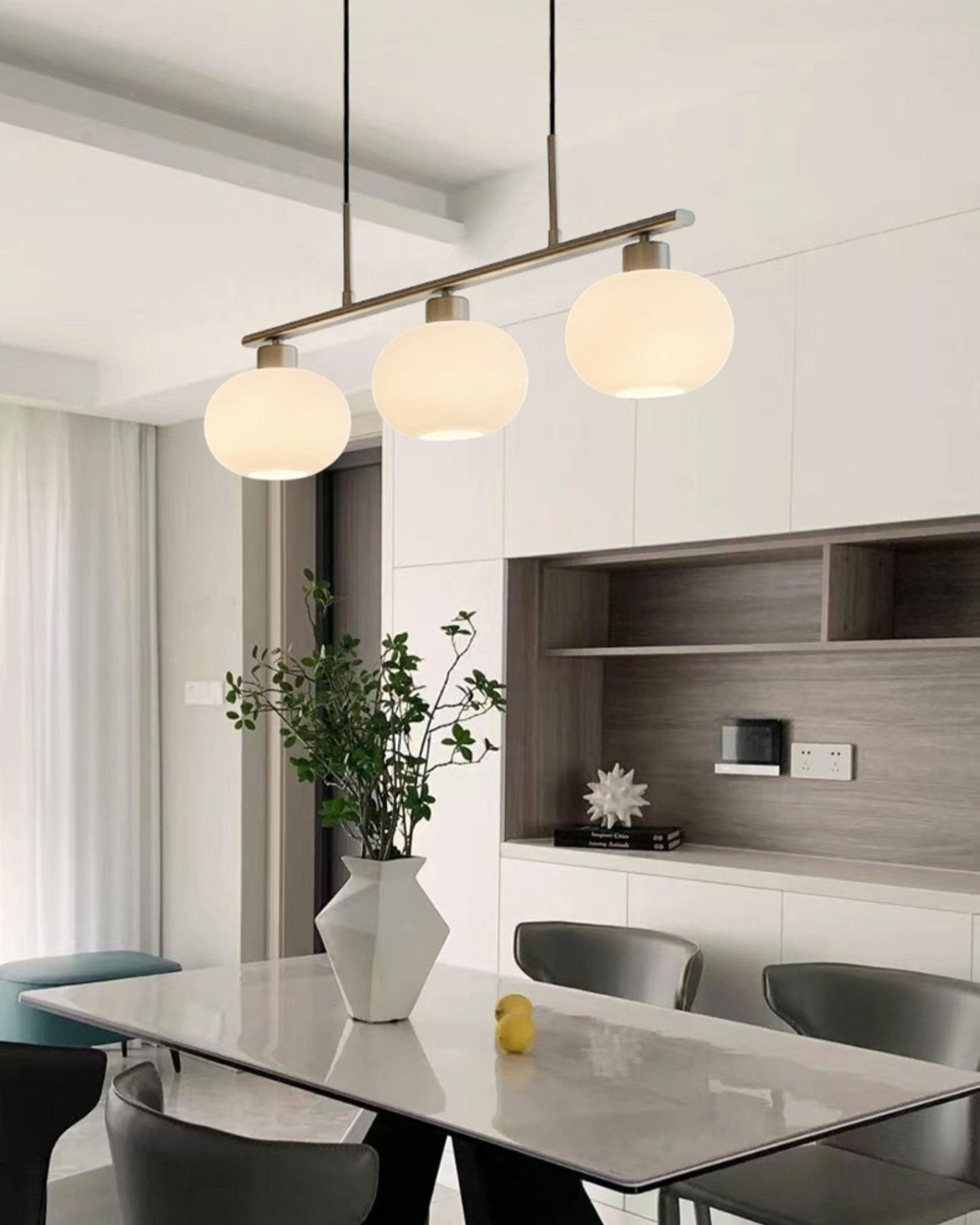 Trio Globe Linear Pendant