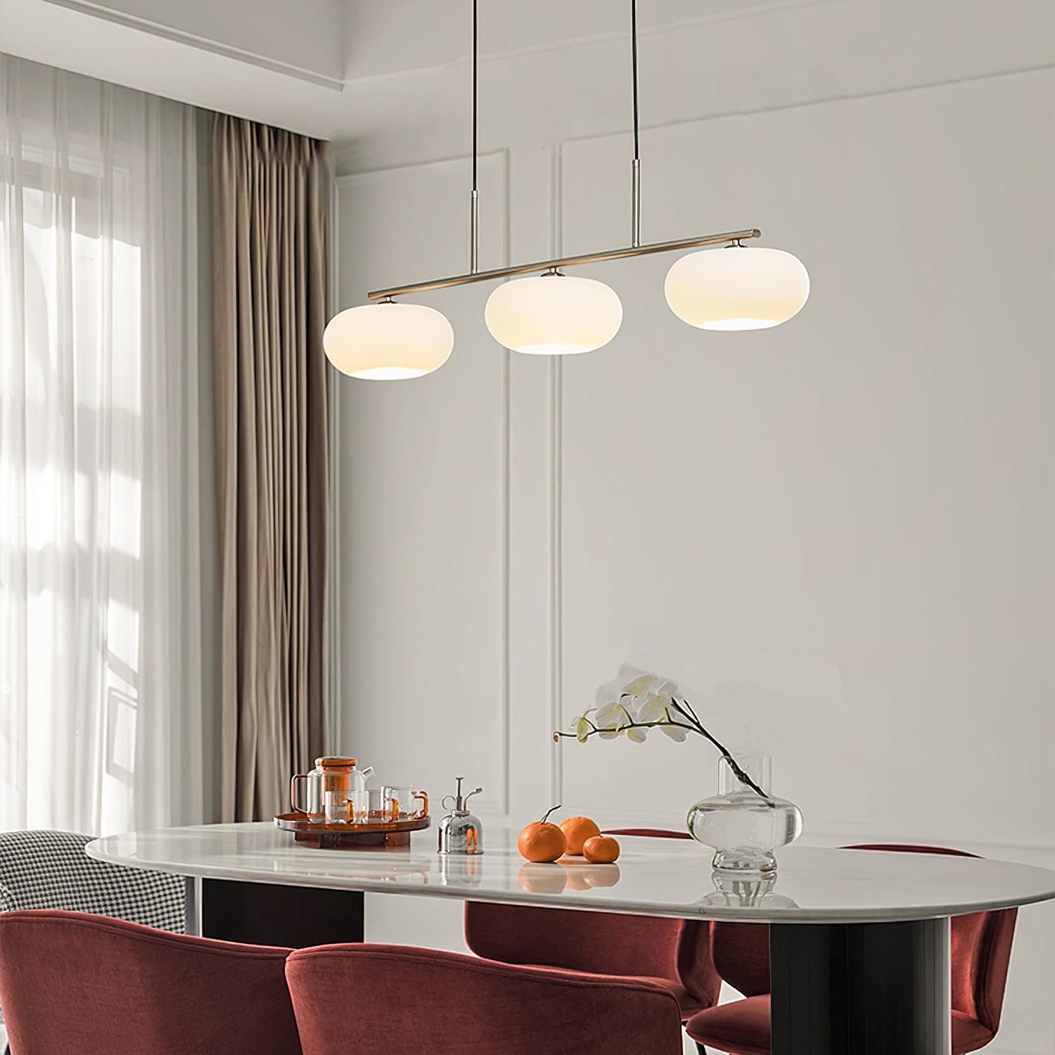 Trio Globe Linear Pendant