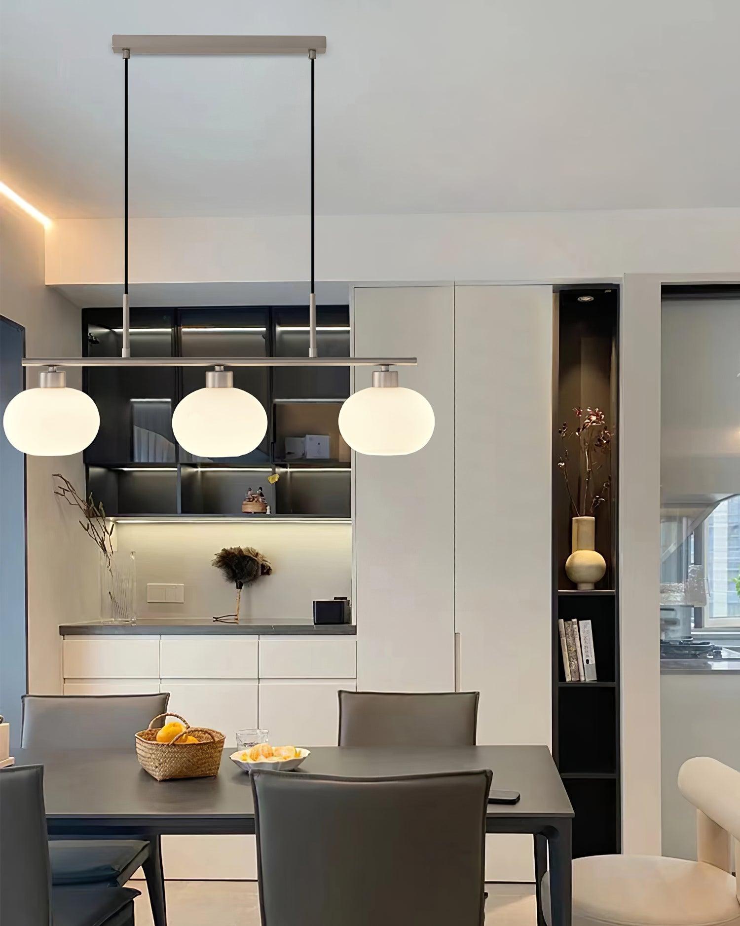 Trio Globe Linear Pendant