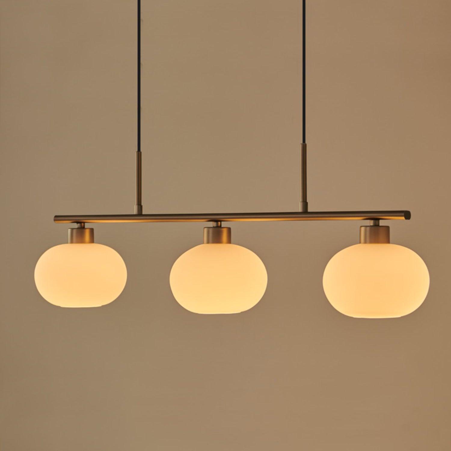 Trio Globe Linear Pendant