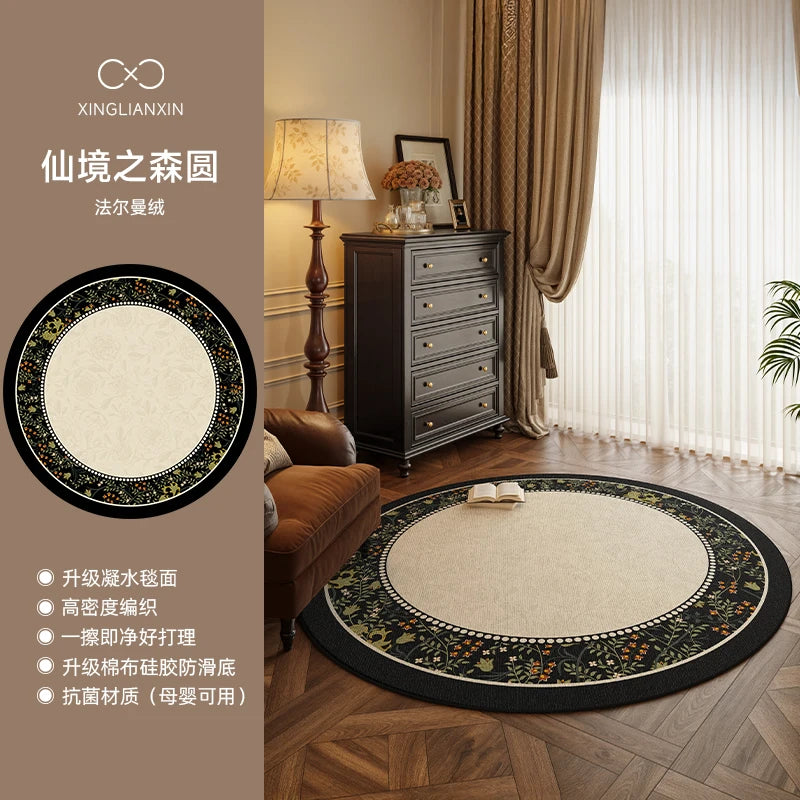 Aldric Medallion Round Rug