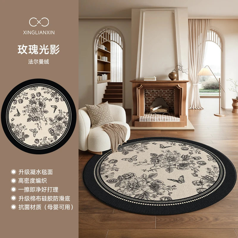 Aldric Medallion Round Rug
