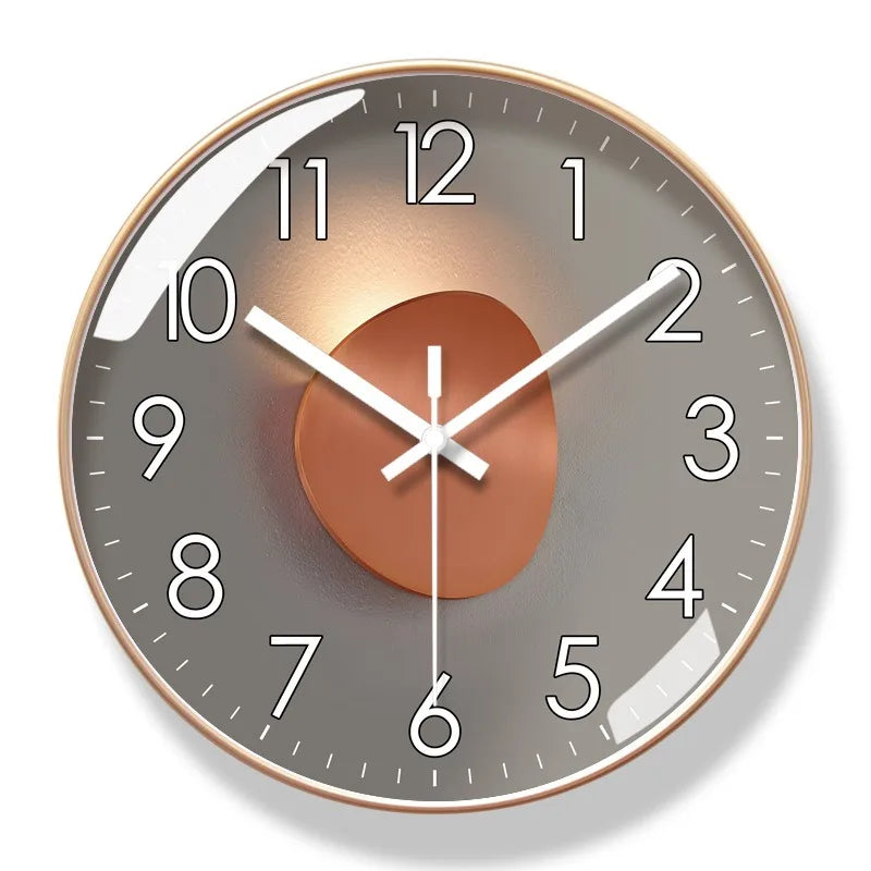 Round Acrylic Silent Wall Clock