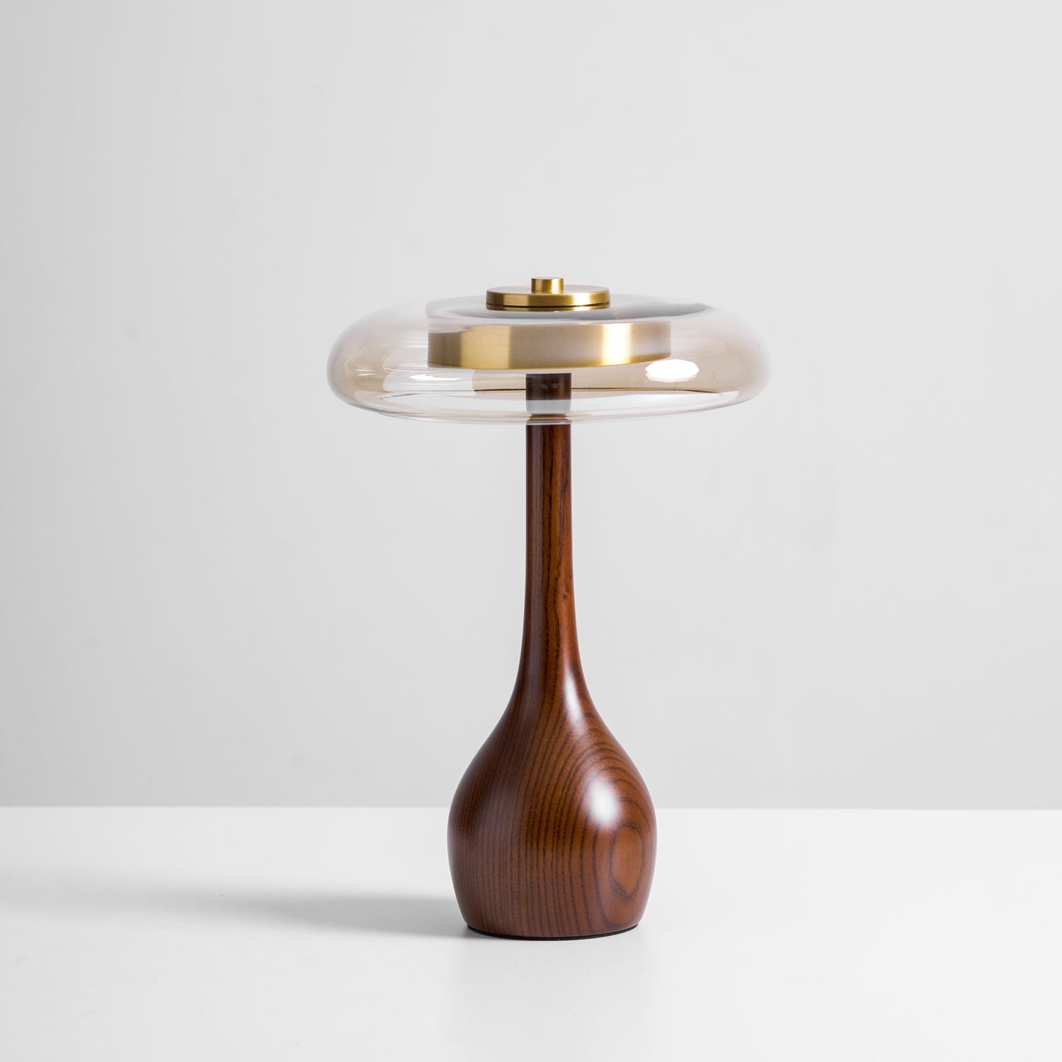 Amberwood Curve Table Lamp