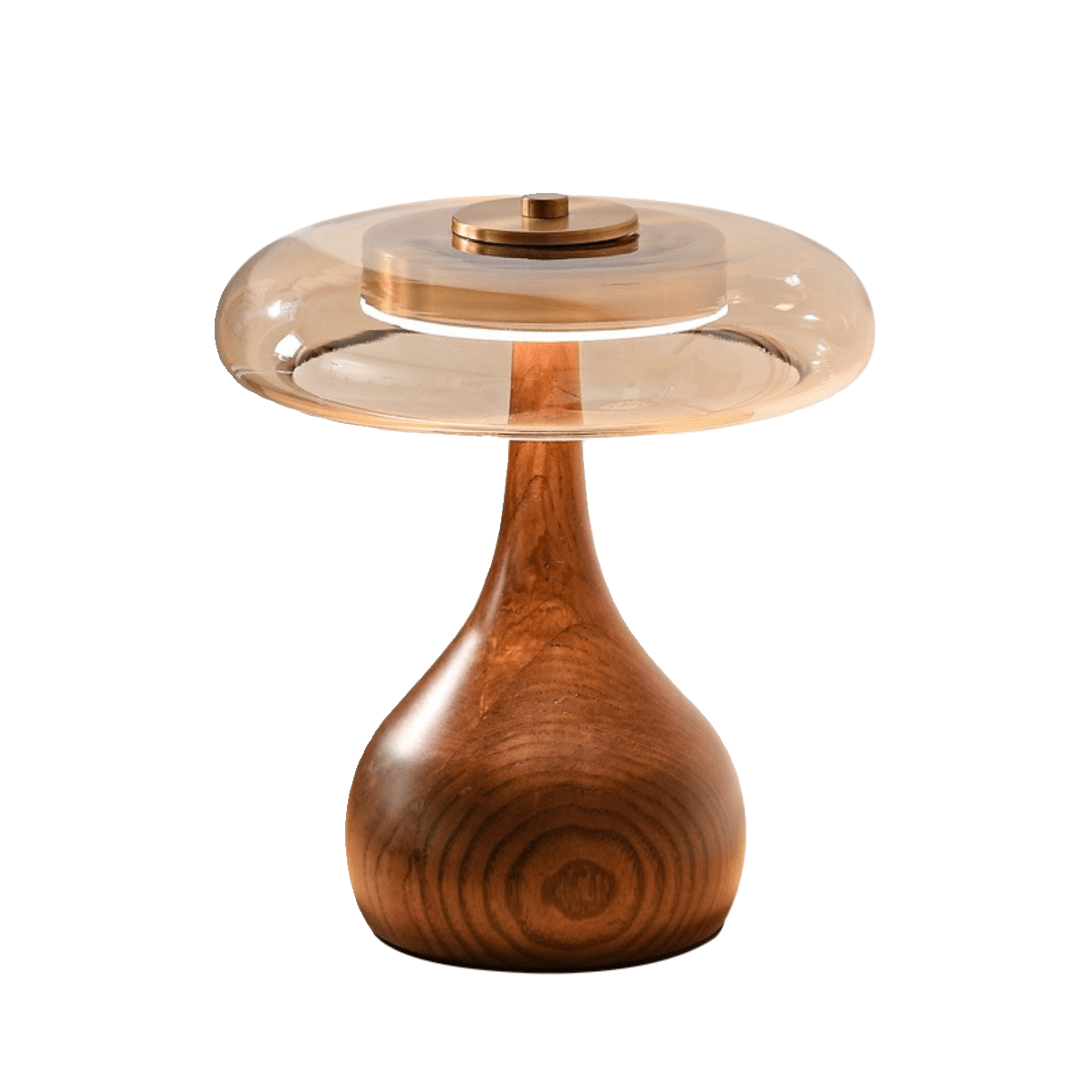 Amberwood Curve Table Lamp