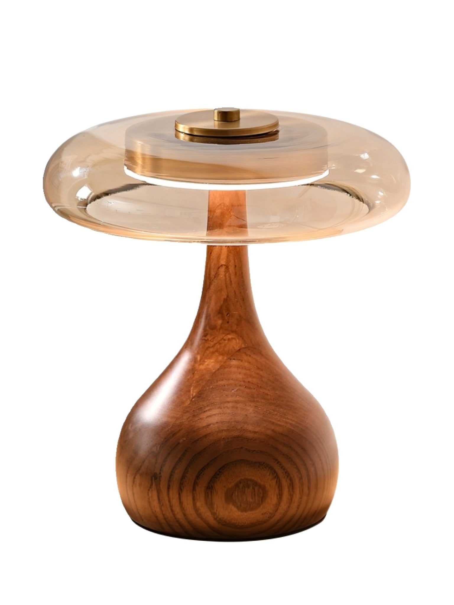 Amberwood Curve Table Lamp
