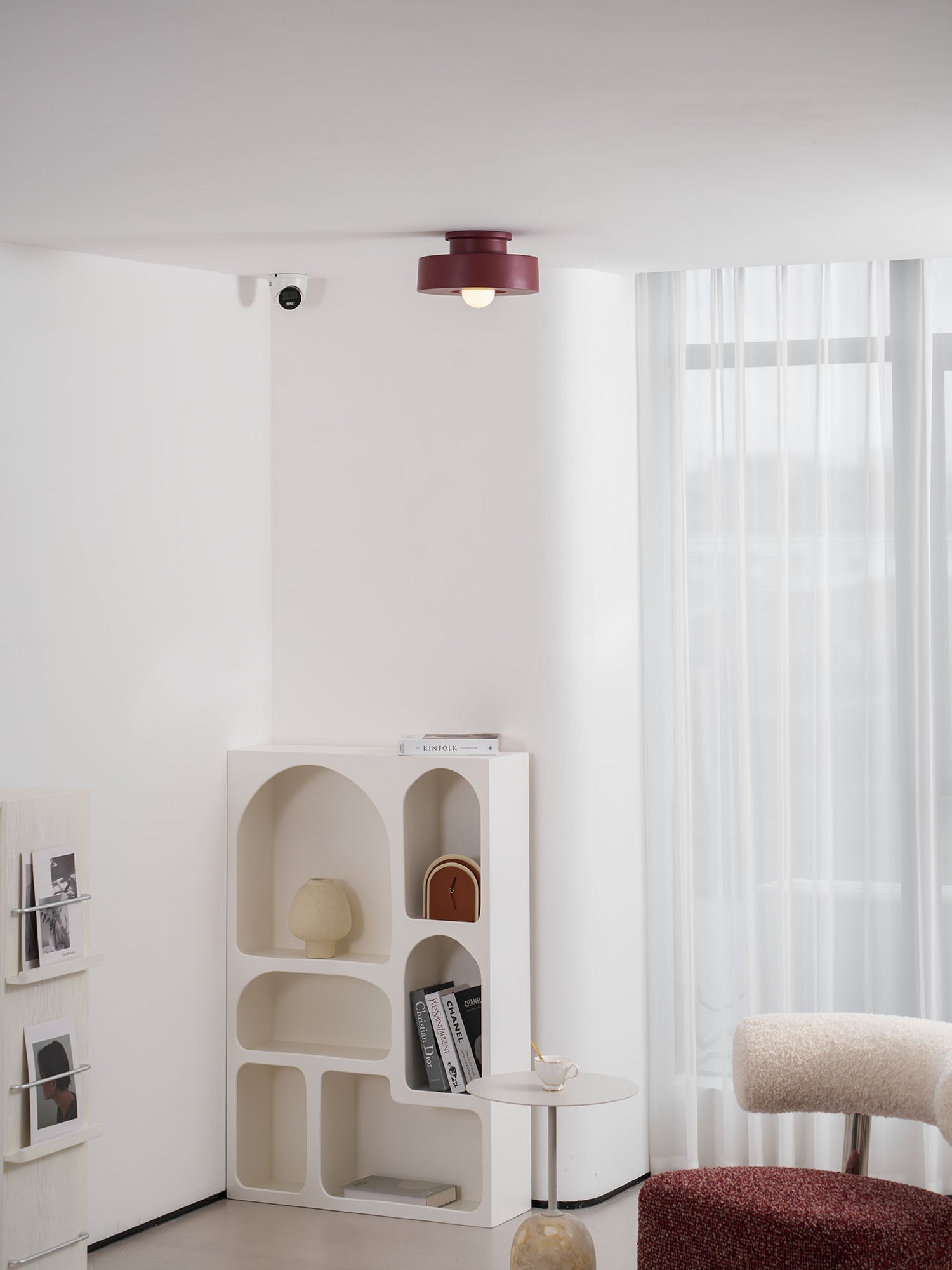 Column Stacked Resin Ceiling Light
