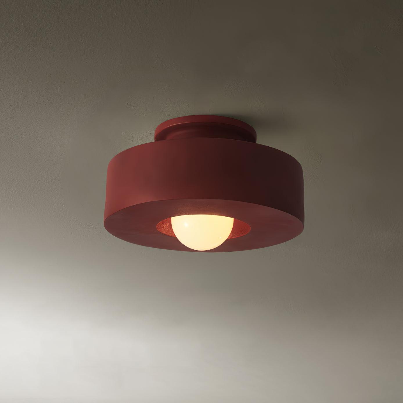 Column Stacked Resin Ceiling Light