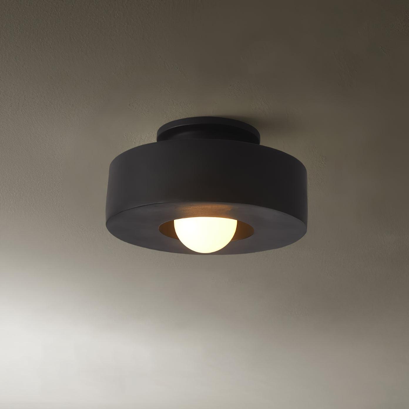Column Stacked Resin Ceiling Light