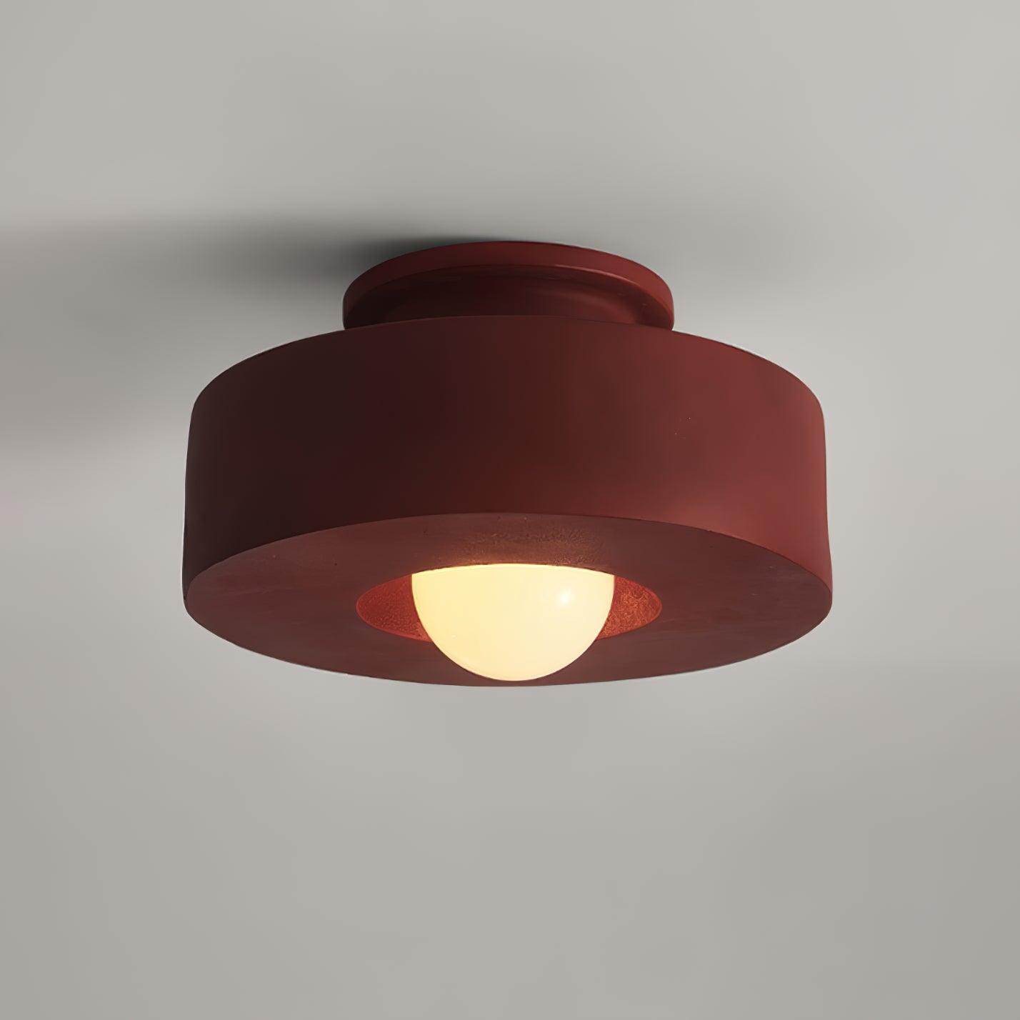 Column Stacked Resin Ceiling Light
