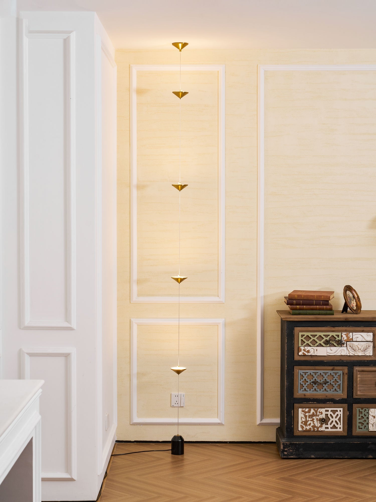 Meridian Marble Counterweight Floor Lamp