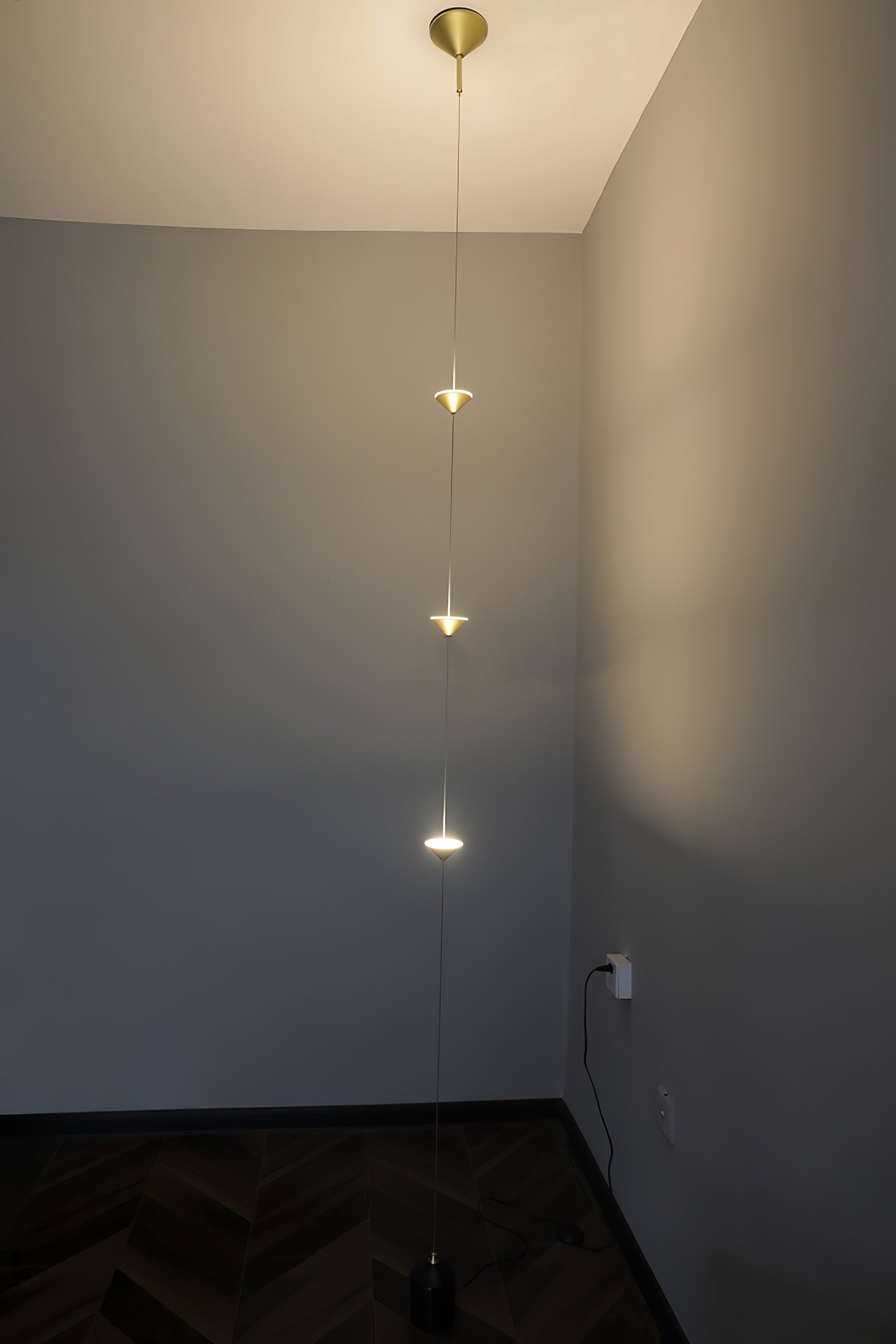 Meridian Marble Counterweight Floor Lamp
