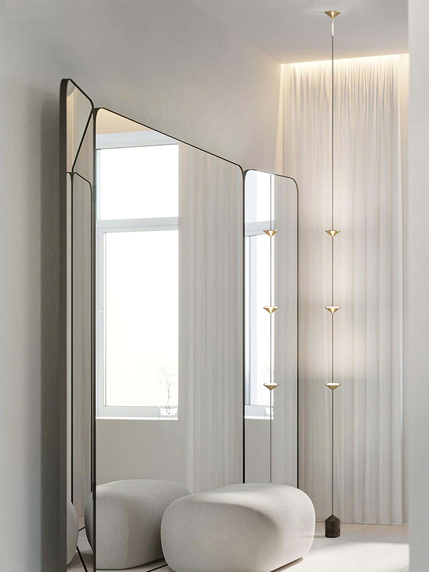 Meridian Marble Counterweight Floor Lamp