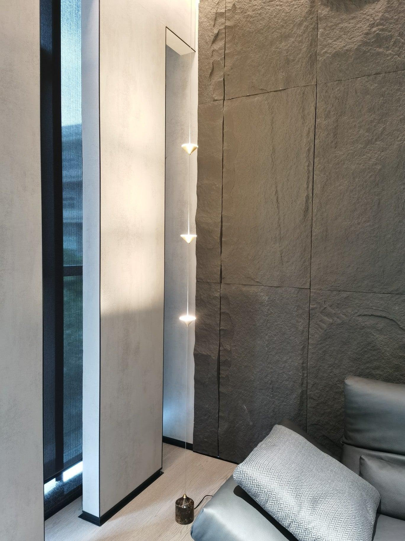 Meridian Marble Counterweight Floor Lamp