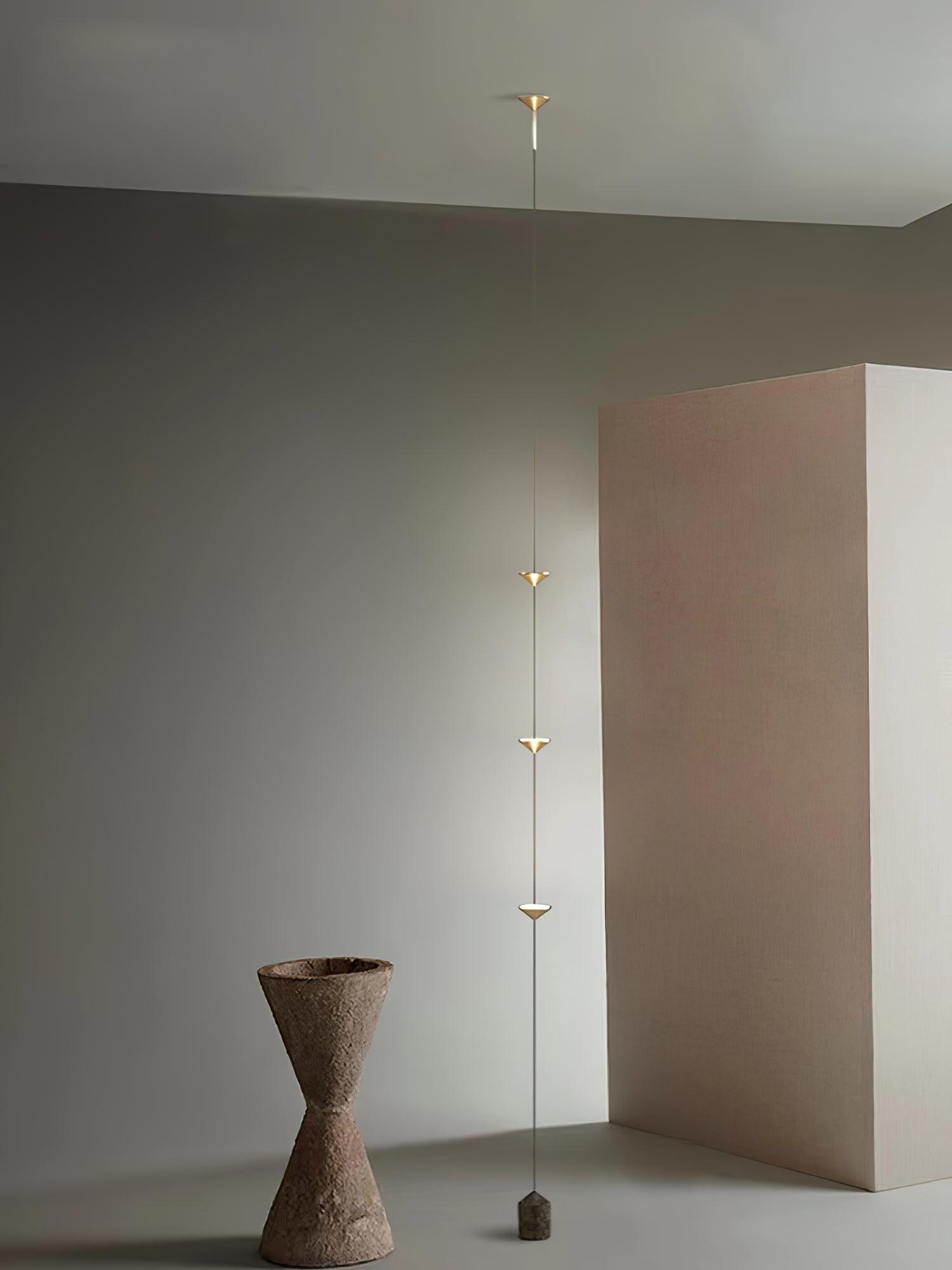 Meridian Marble Counterweight Floor Lamp