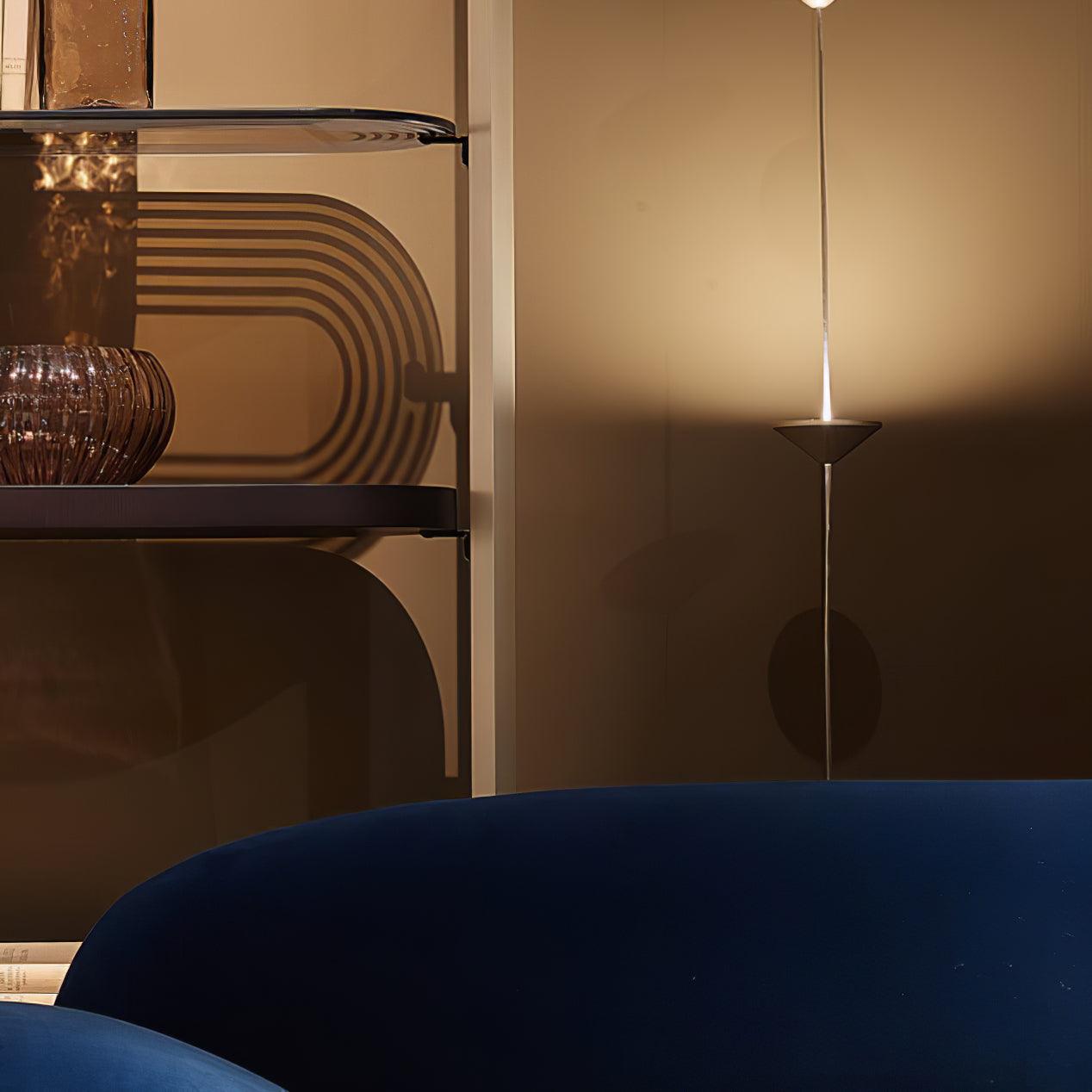 Meridian Marble Counterweight Floor Lamp