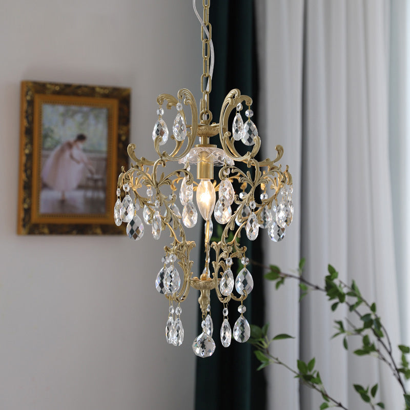Stellara Crystal Teardrop Chandelier