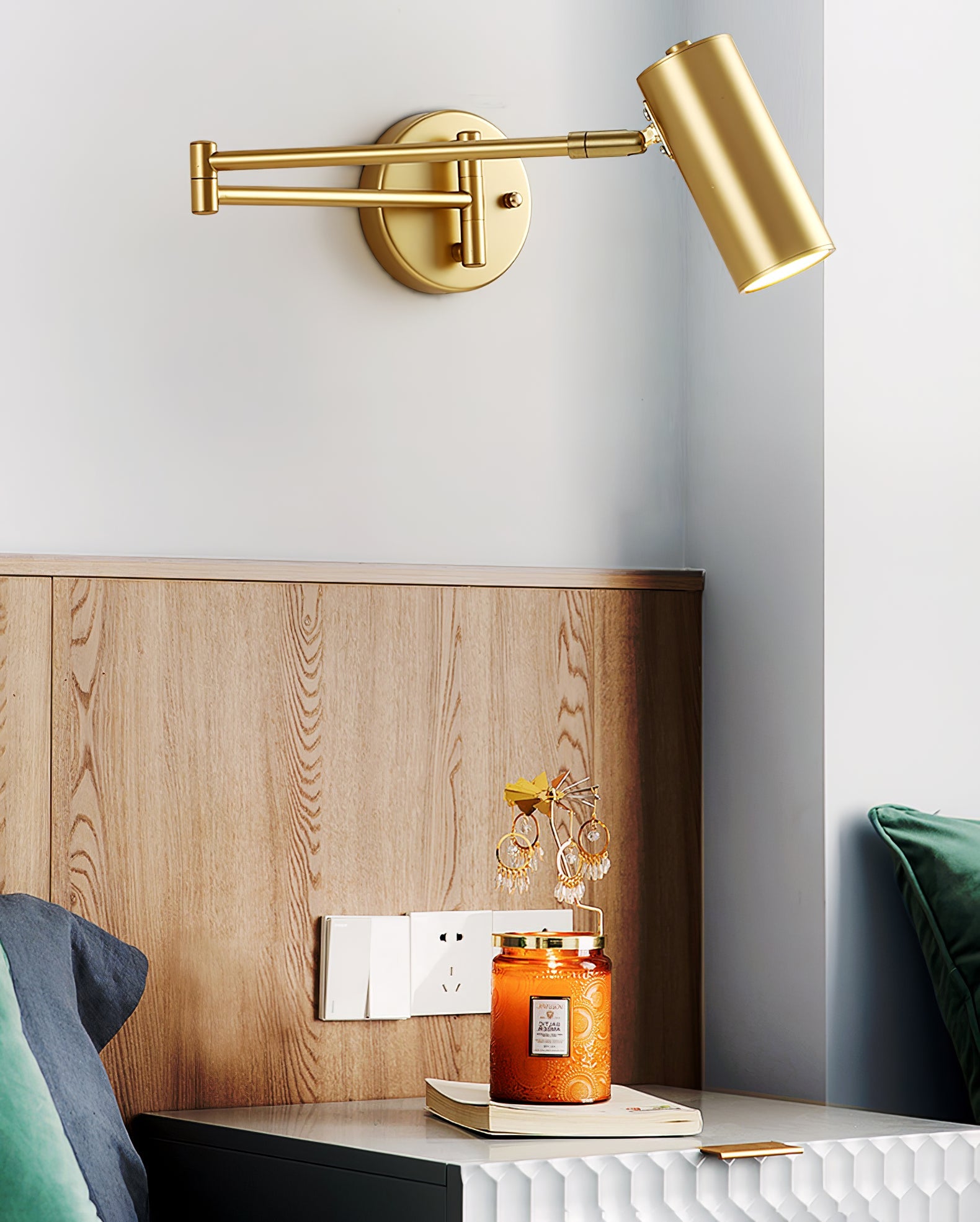 Pivot Iron Reading Sconce