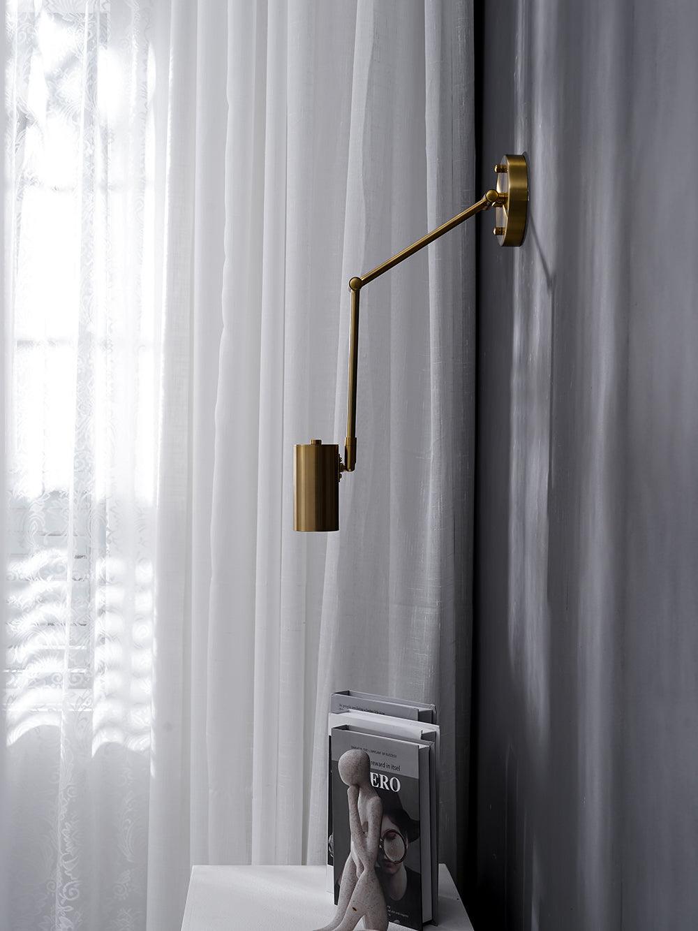 Pivot Iron Reading Sconce