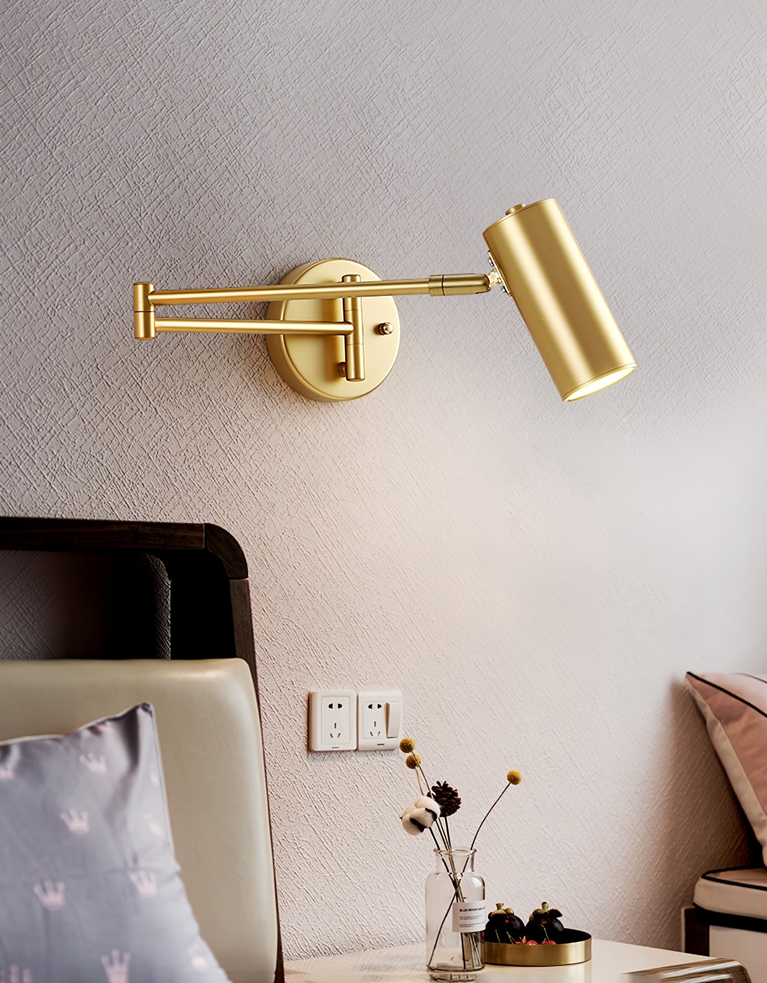 Pivot Iron Reading Sconce