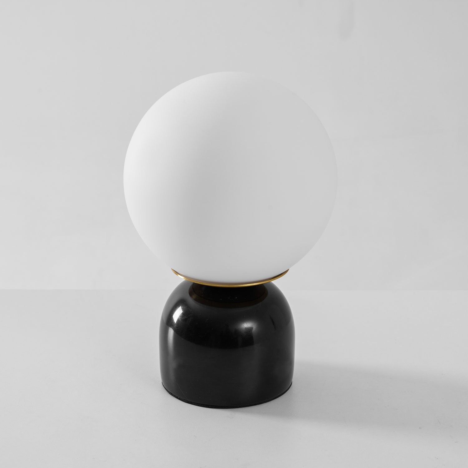 Vesta Marble & Opal Glass Table Lamp