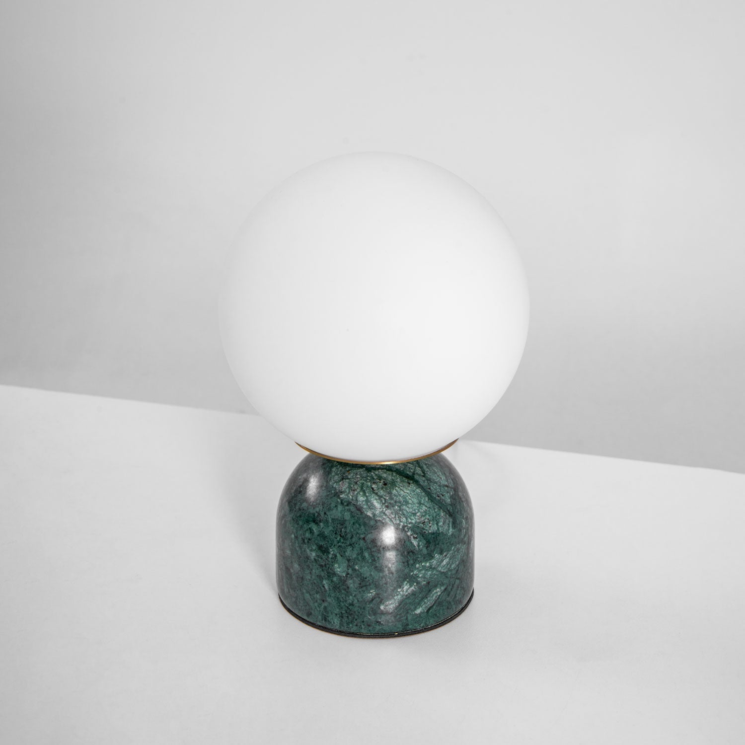 Vesta Marble & Opal Glass Table Lamp