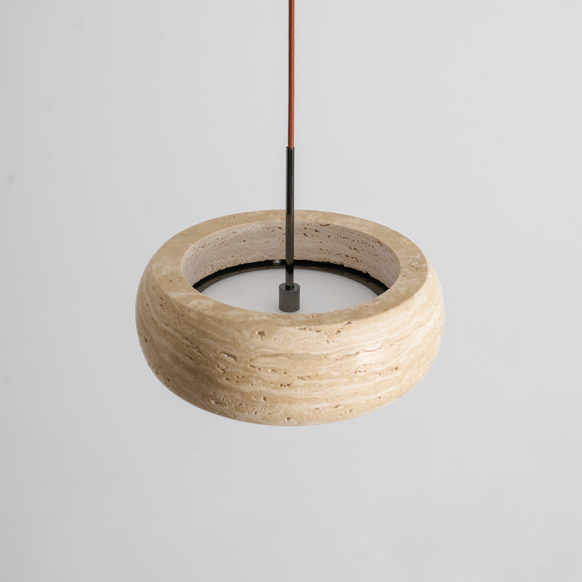 Cava Travertine Linear Pendant