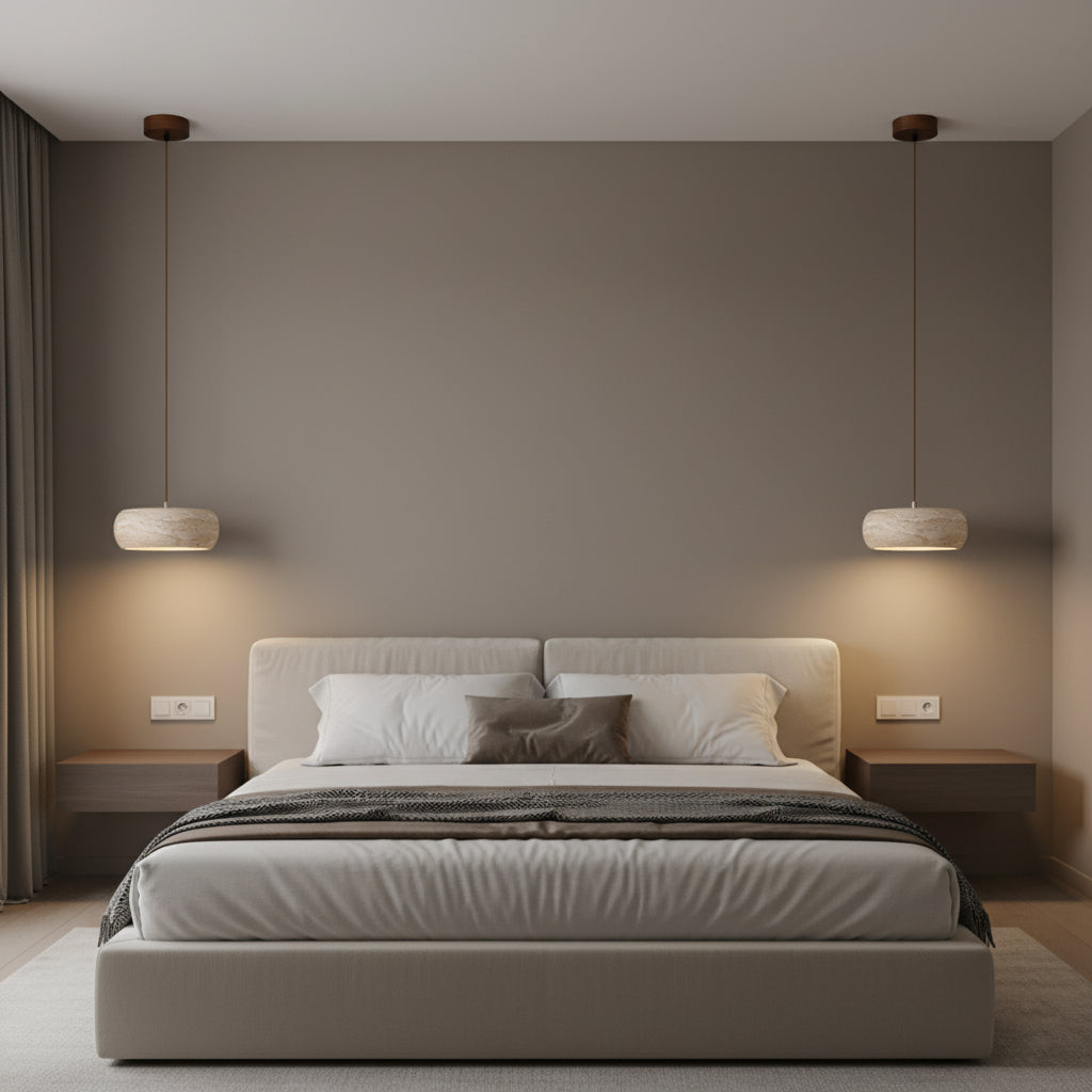 Cava Travertine Linear Pendant