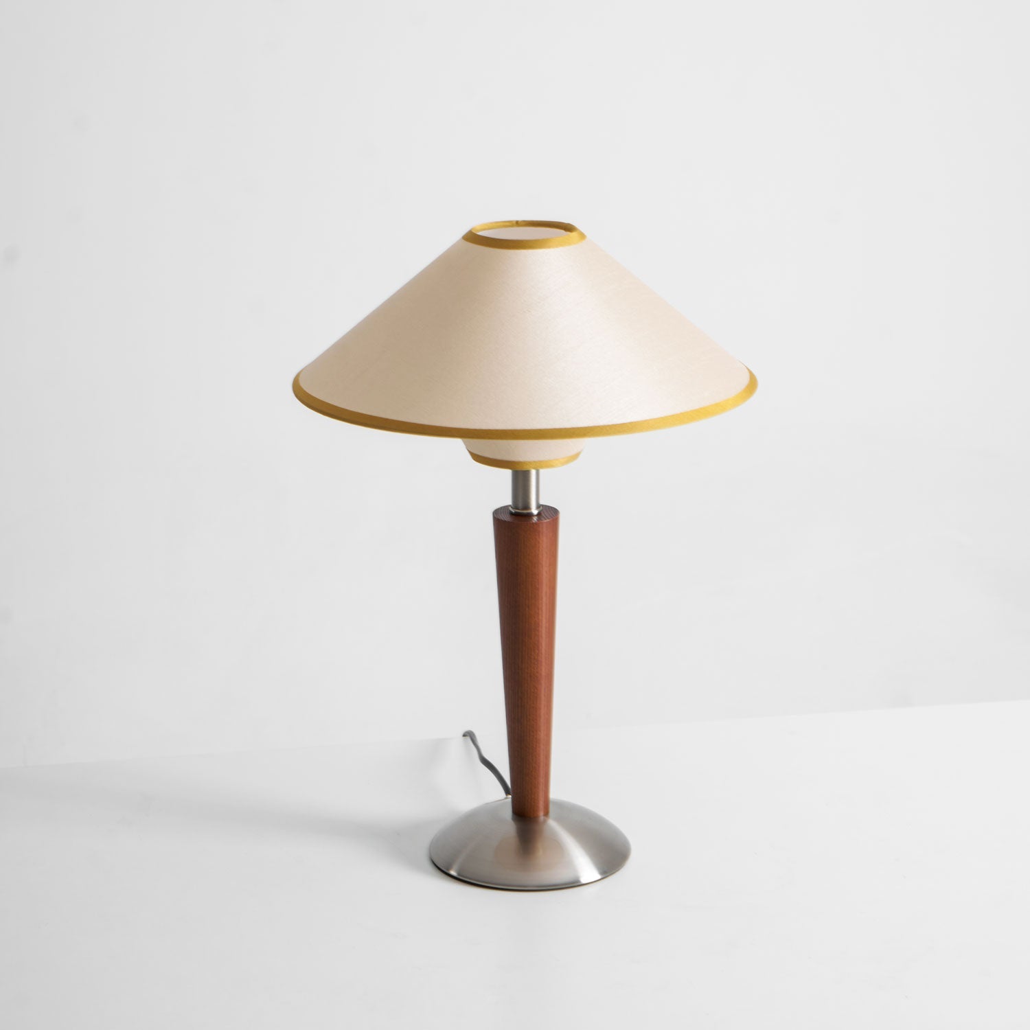 Alderwood Linen Shade Table Lamp