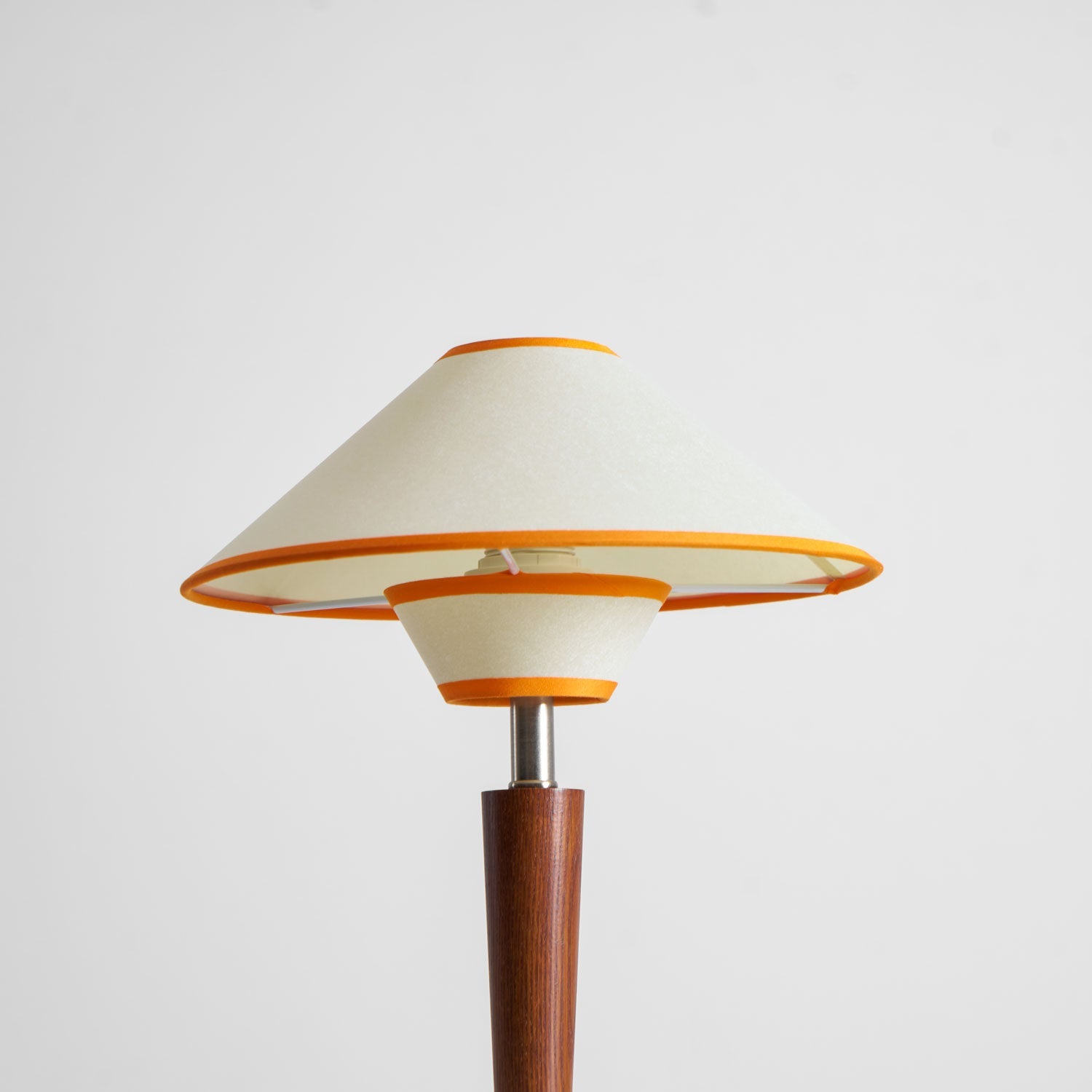 Alderwood Linen Shade Table Lamp