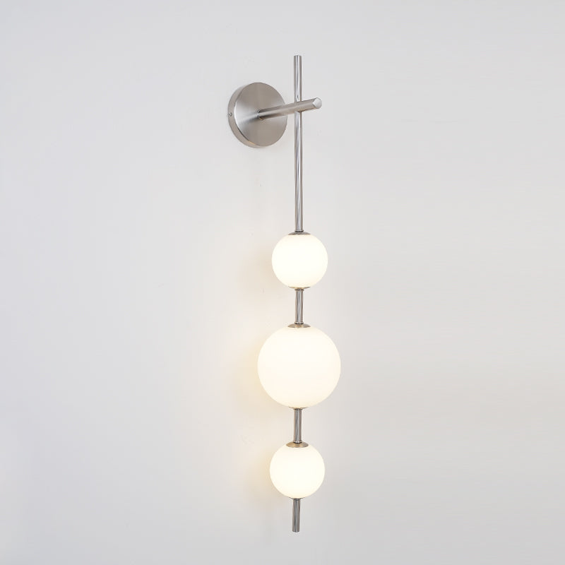 Perla Stacked Orb Sconce