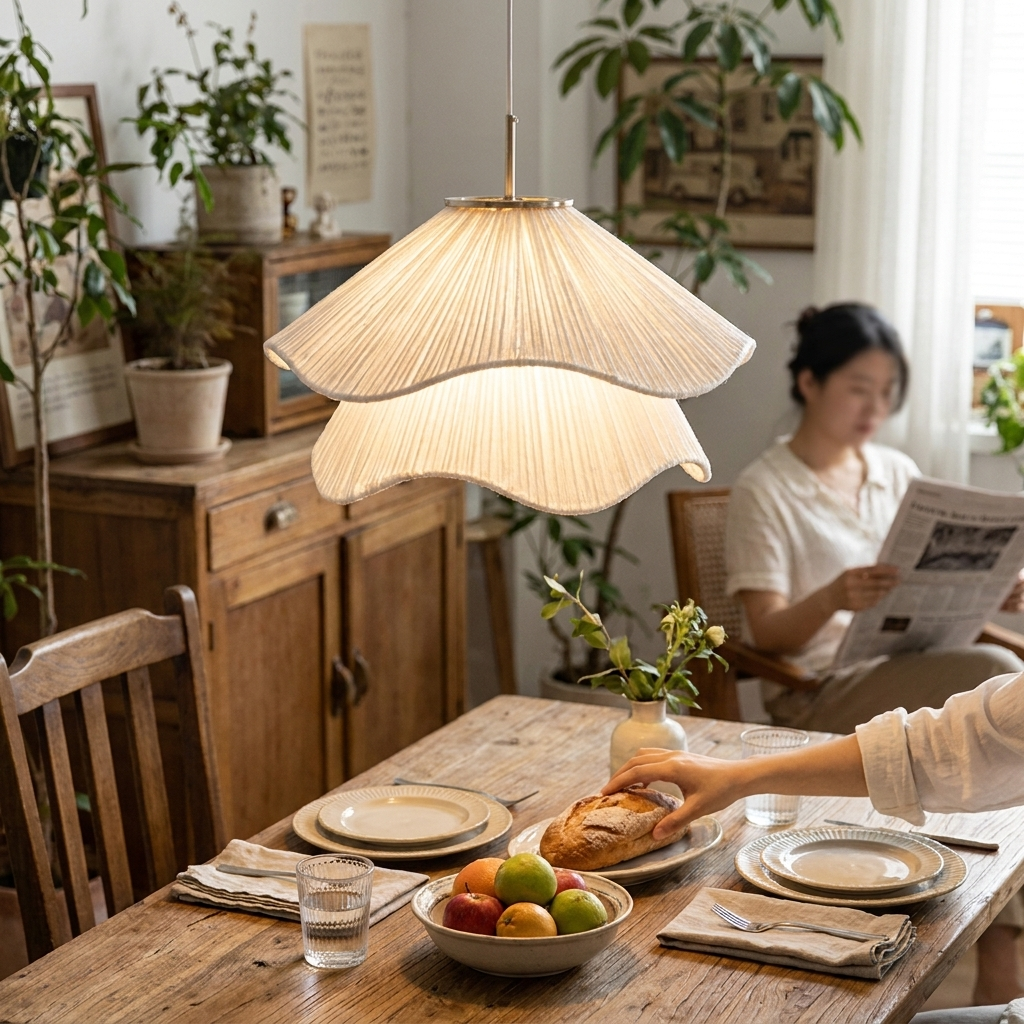 Ethereal Bloom Pendant Light in use
