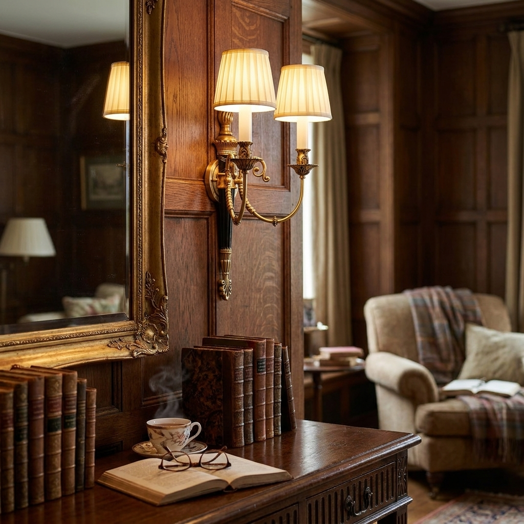 Kendall Wall Sconce in a styled interior setting