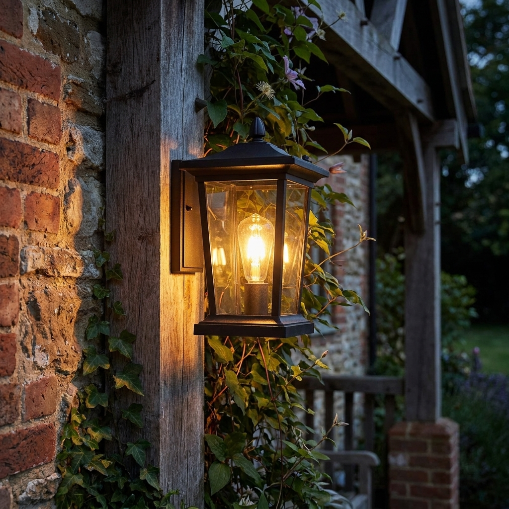 Lodge Birdcage Outdoor Wall Lamp