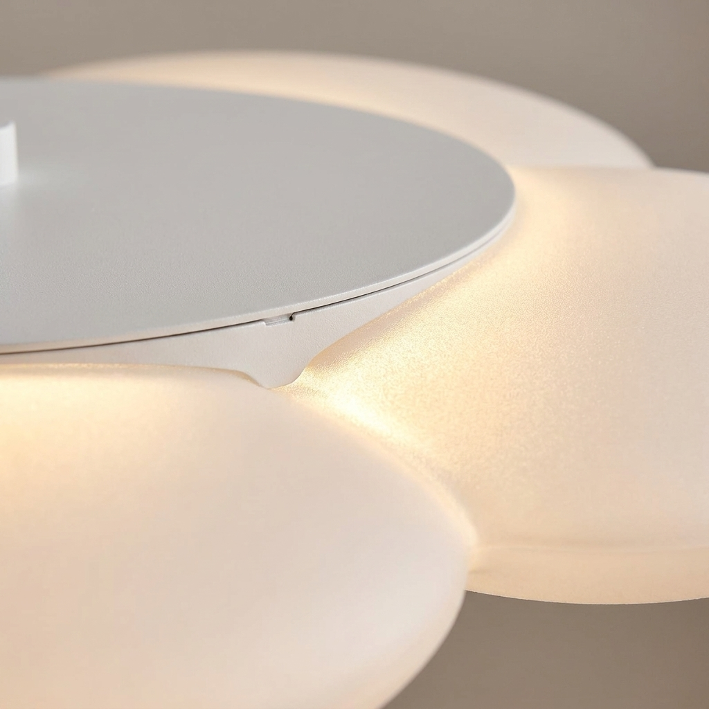Petala Six-Petal Ceiling Light material detail close-up