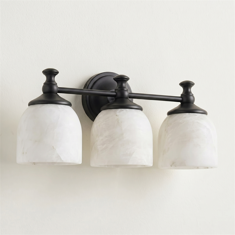 Medallion Milk Glass Sconce