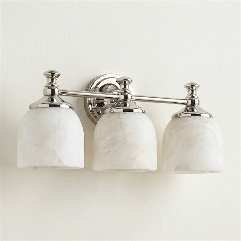 Medallion Milk Glass Sconce