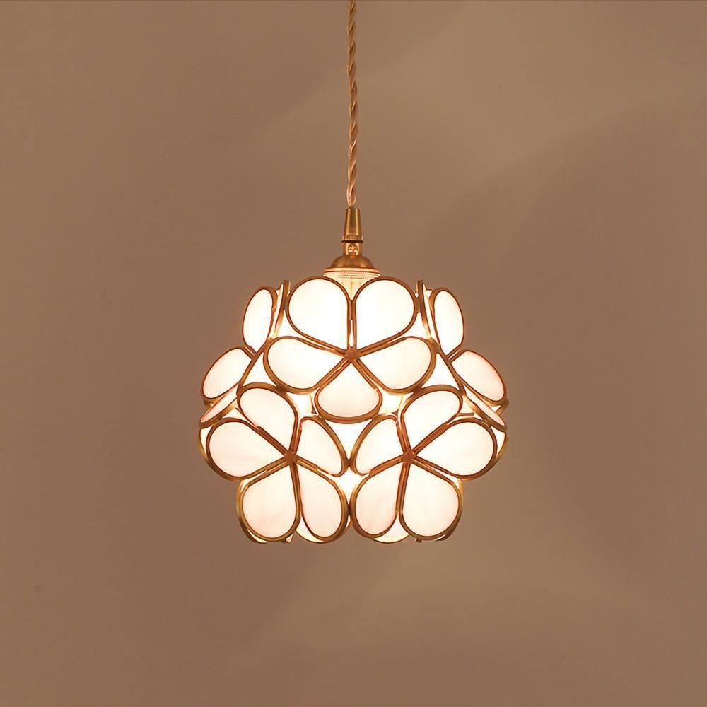 Petal Handblown Glass Pendant