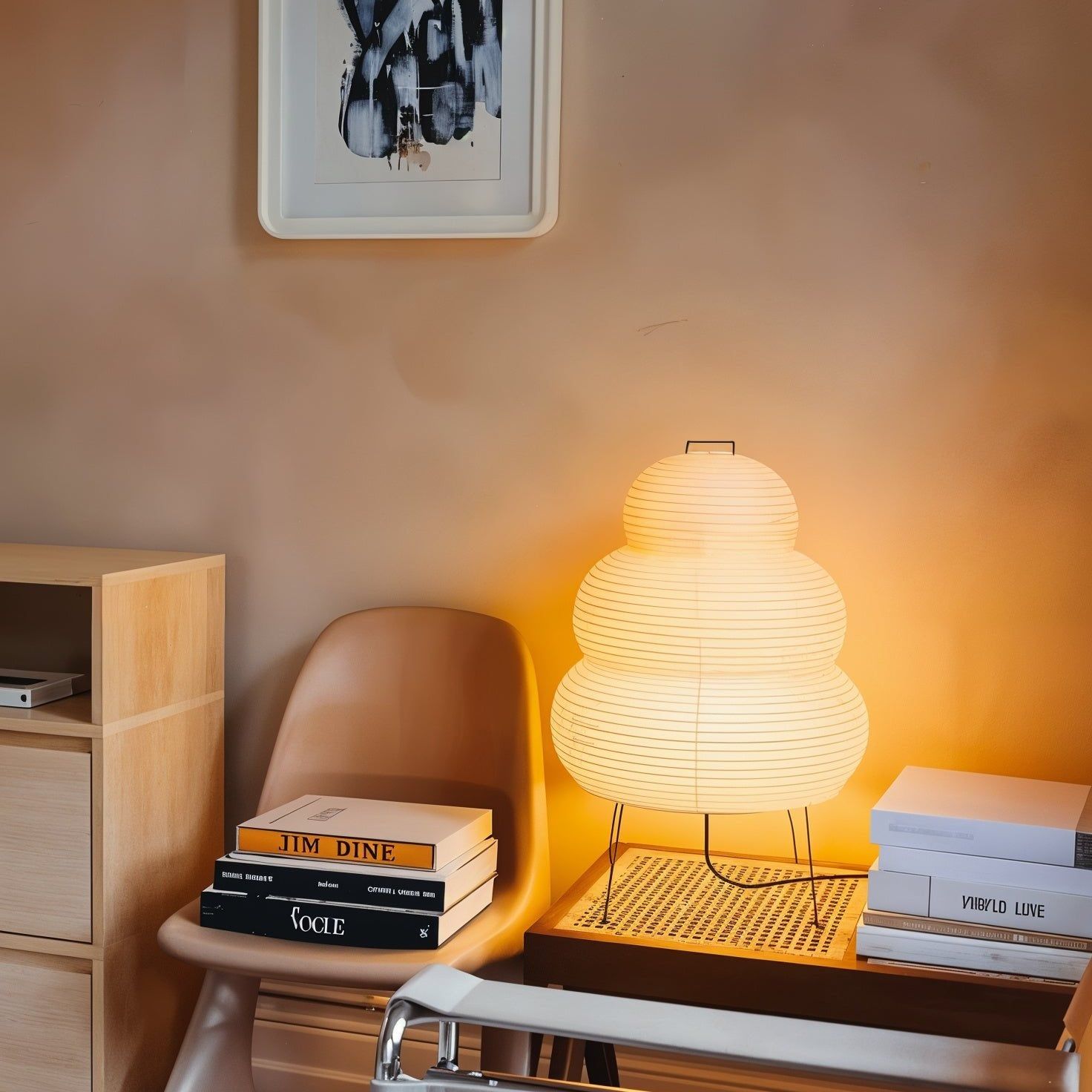 Hoshi Washi Paper Table Lantern