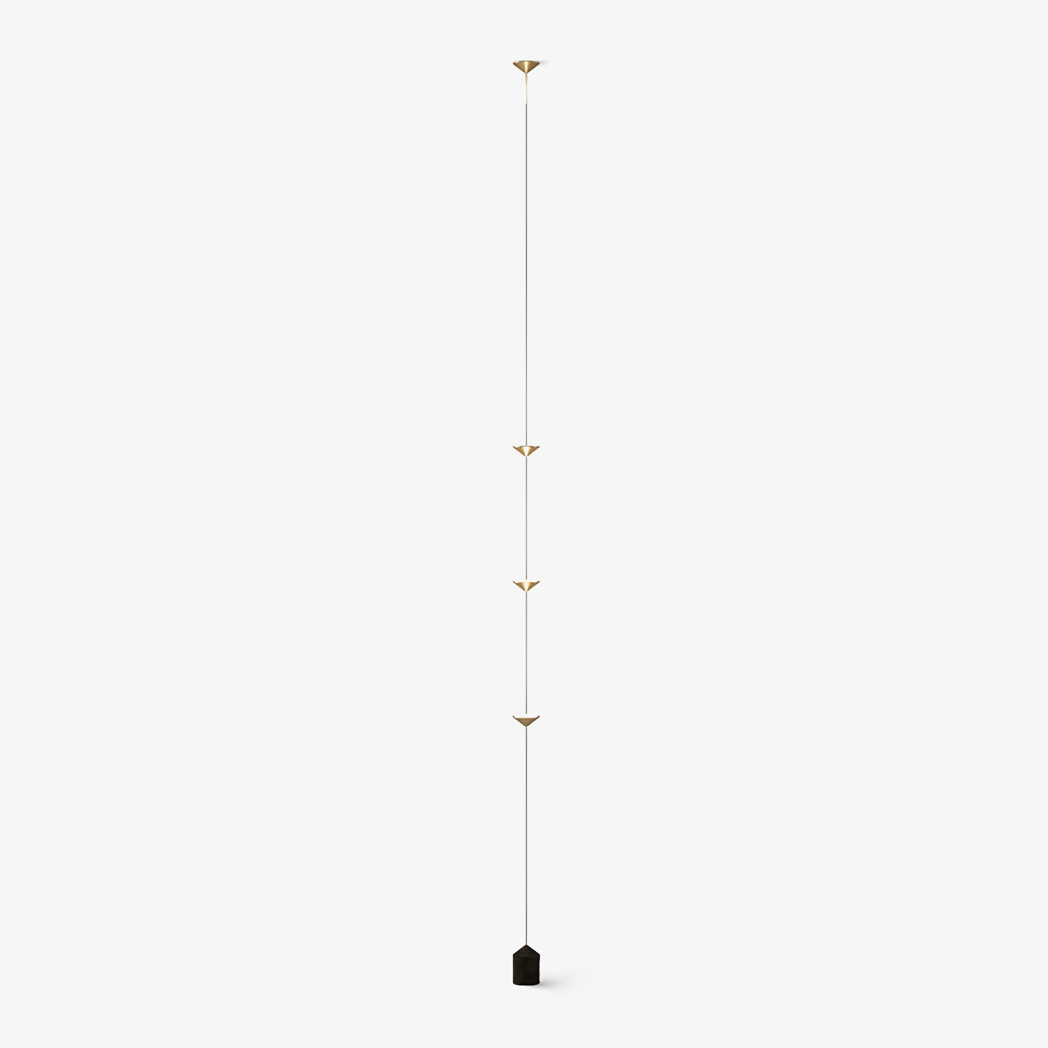 Meridian Marble Counterweight Floor Lamp