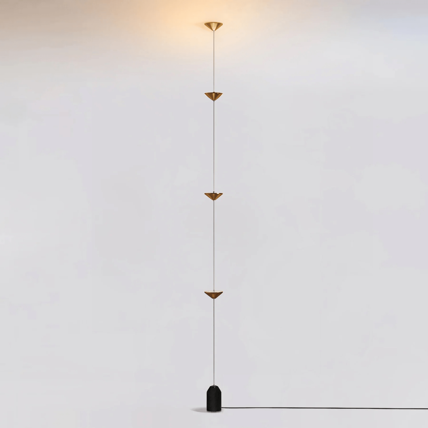 Meridian Marble Counterweight Floor Lamp