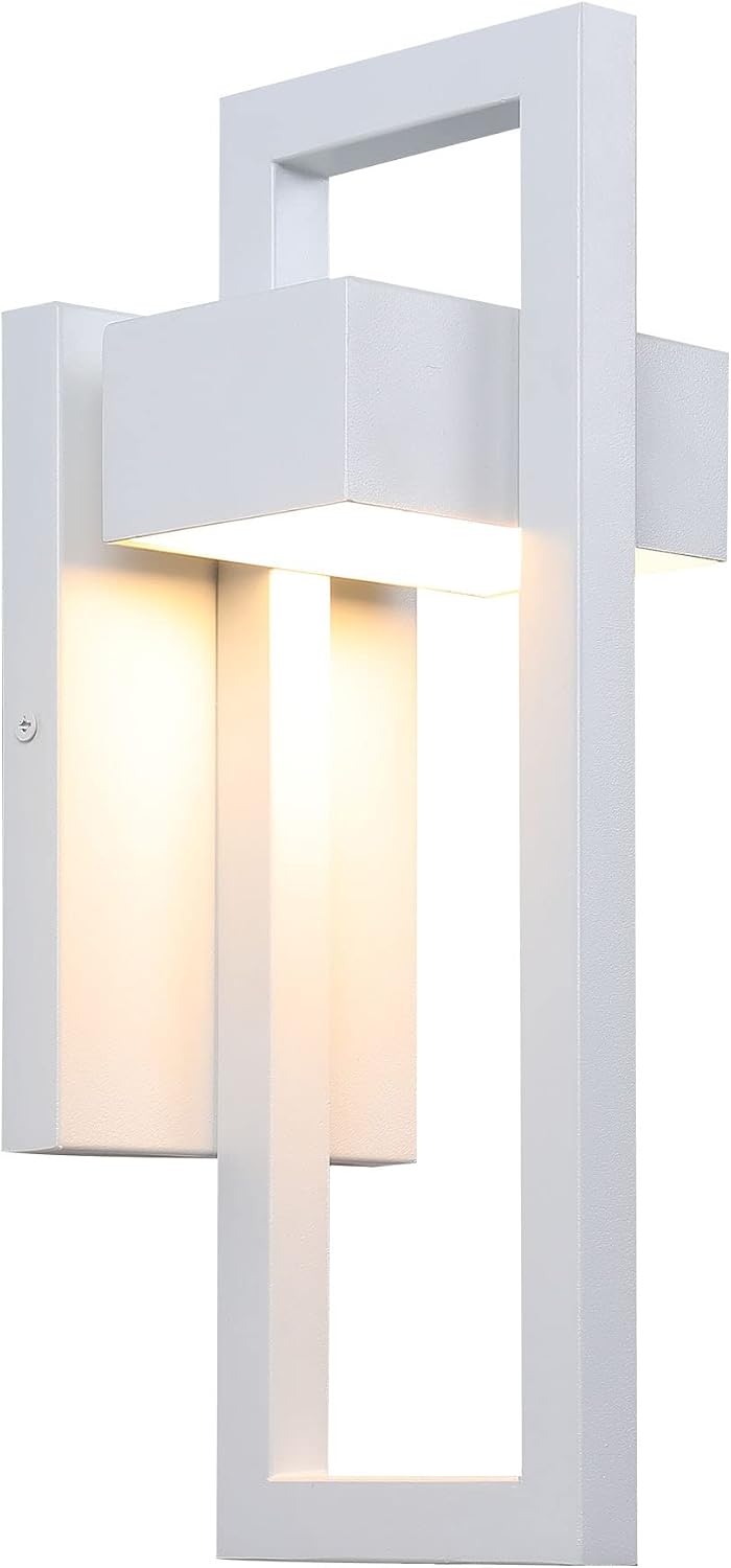 Geometric Outdoor Wall Sconce