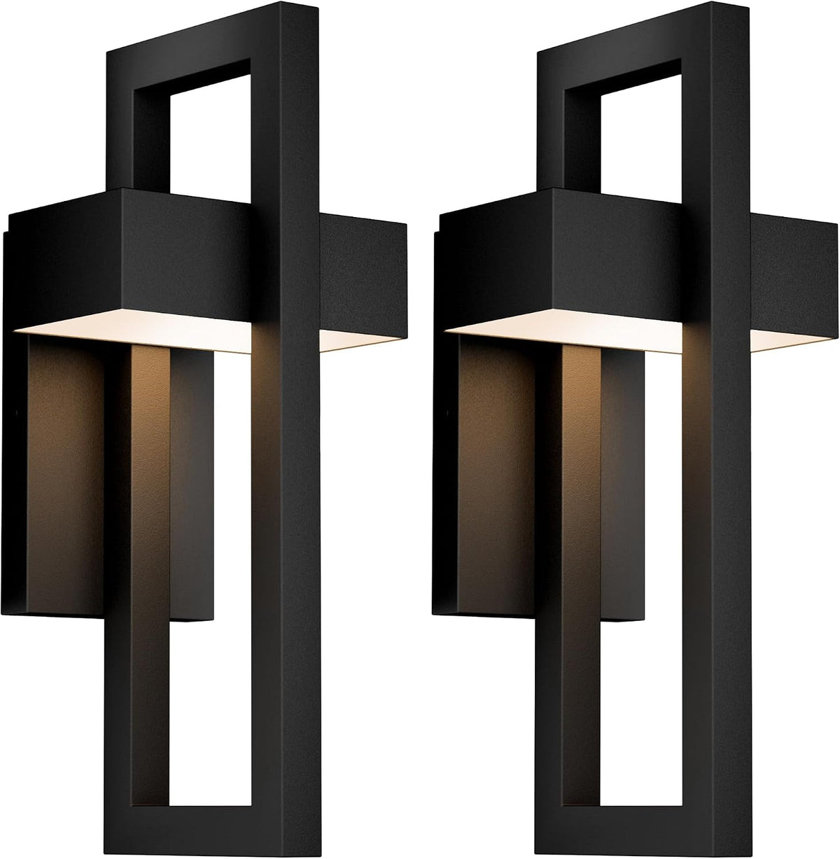 Geometric Outdoor Wall Sconce