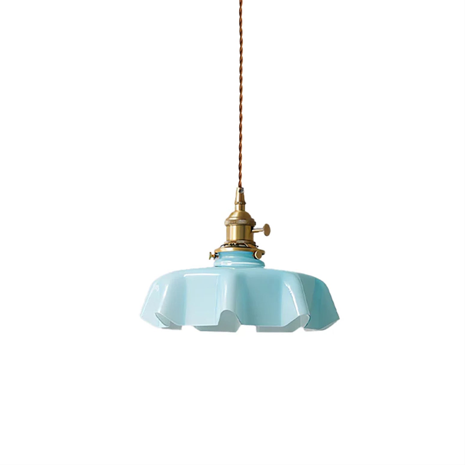Fleurette Petal Glass Mini Pendant