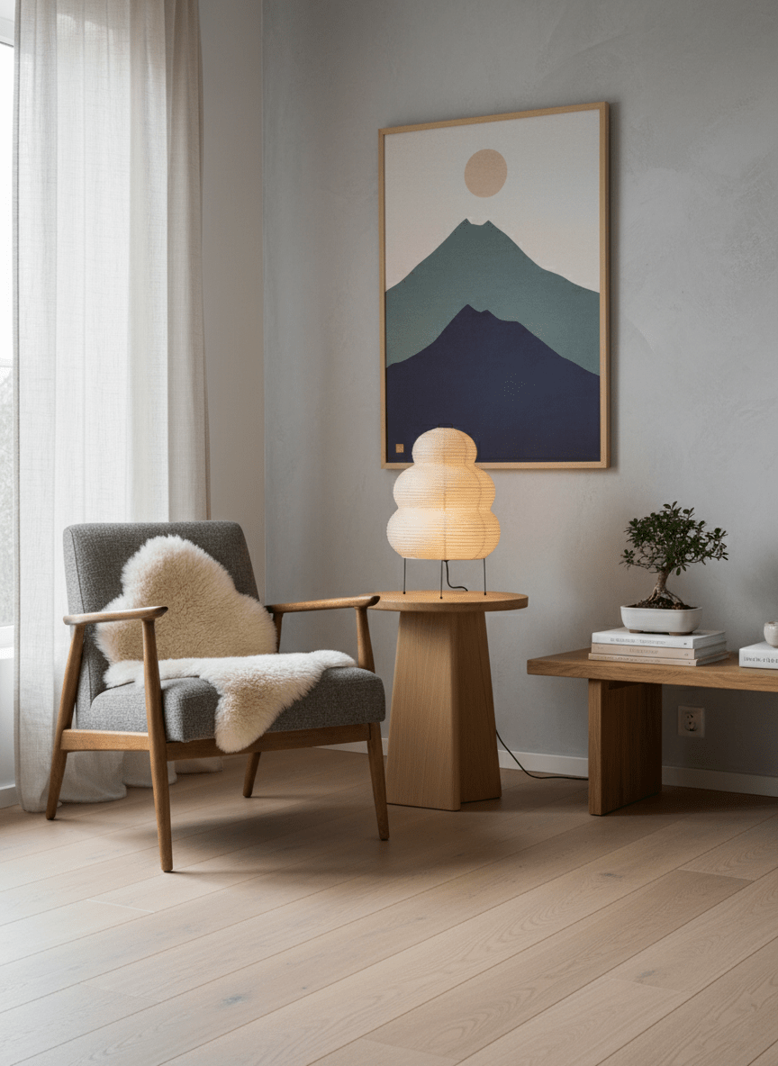 Hoshi Washi Paper Table Lantern