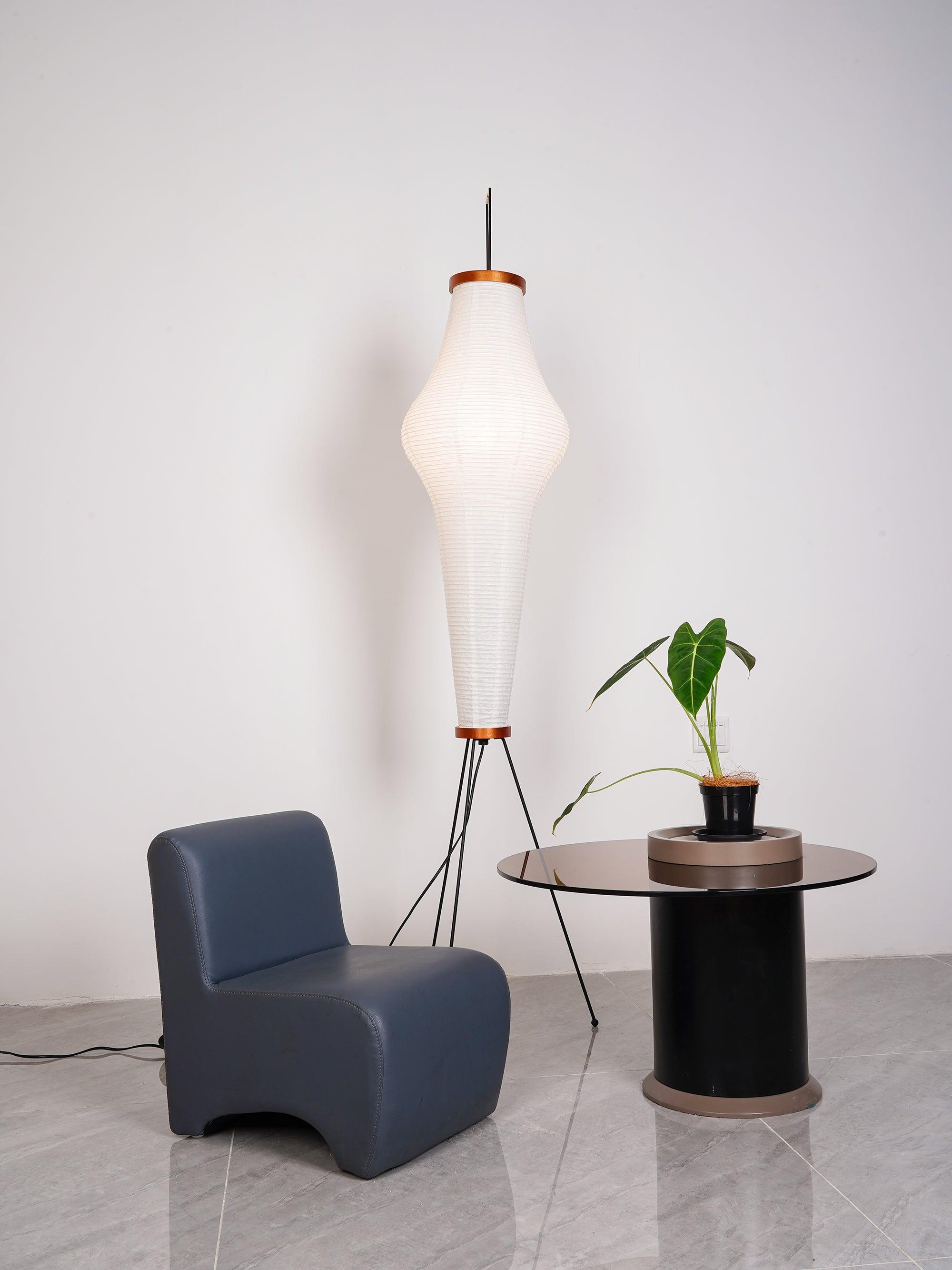 Nagare Mulberry Paper Floor Lamp