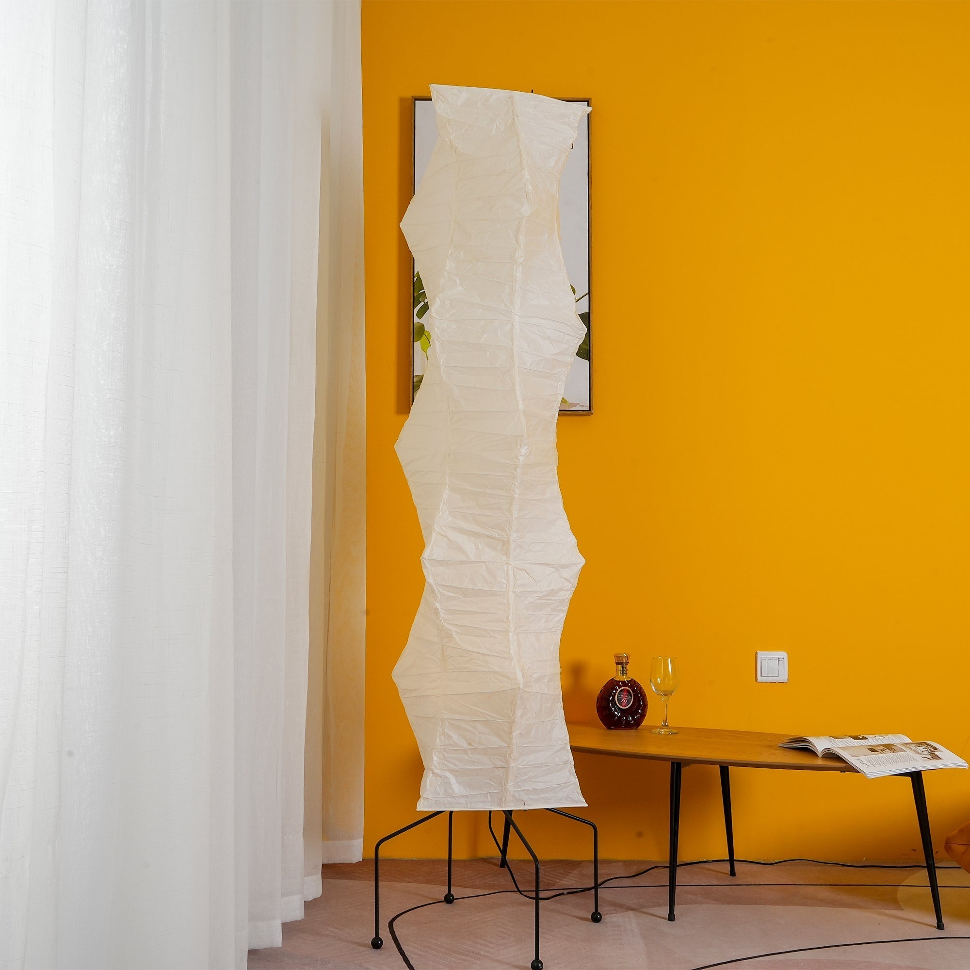 Nagare Mulberry Paper Floor Lamp