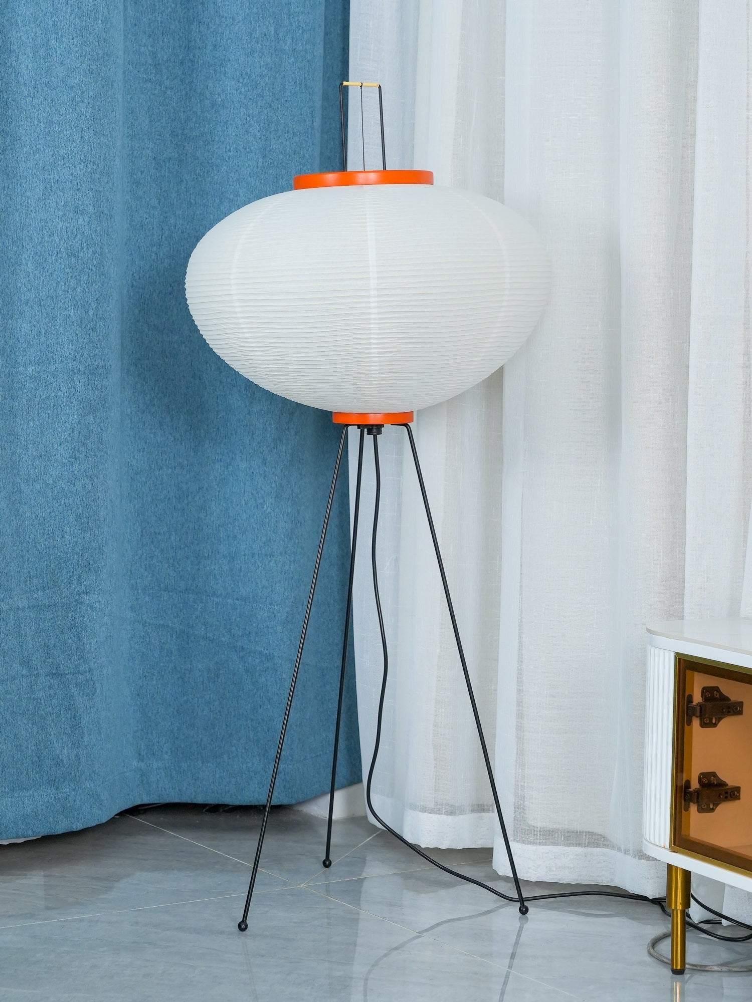 Nagare Mulberry Paper Floor Lamp