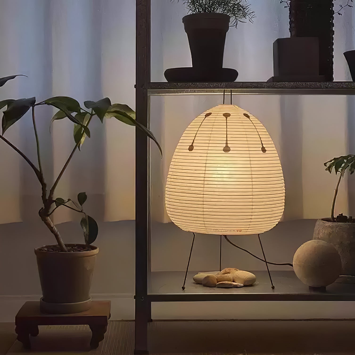 Hoshi Washi Paper Table Lantern